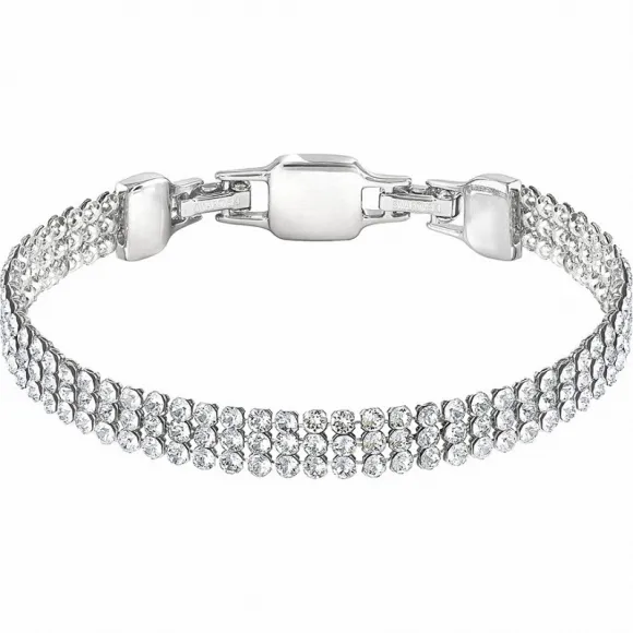 Swarovski Clim Bracelet White Rhodium Plating