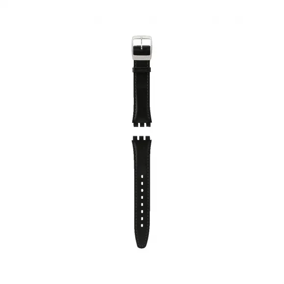 斯沃琪/Swatch BLACK FAN / LEATHER STRAP  表带 AYLS442