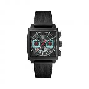豪雅/TAG Heuer TAG Heuer Monaco（摩纳哥系列）计时码表 39MM 钛金属 DLC 男表 CBL2184.FT6236