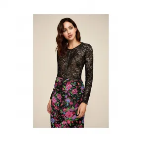  花朵印花铅笔裙 BFQ19066MH