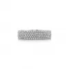 蒂芙尼/Tiffany Tiffany Metro 18k 白金镶钻五排戒指 67413326 GRP03613