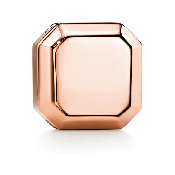 蒂芙尼/Tiffany Tiffany True 鍍玫瑰金金屬圍巾扣環 72582527 