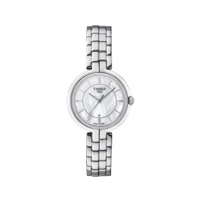 天梭 Tissot T-Lady系列 精钢 石英机芯 女表 T094.210.11.111.00