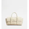托德斯/Tod's 女人 奶油色 Tod's Di Bag Reverse 小号皮革翻盖手袋 XBWDBRI0200YATB019