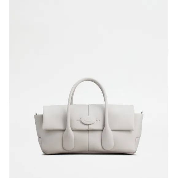 托德斯/Tod's 女人 灰色 Tod's Di Bag Reverse 小号皮革翻盖手袋 XBWDBRI0200YATB220