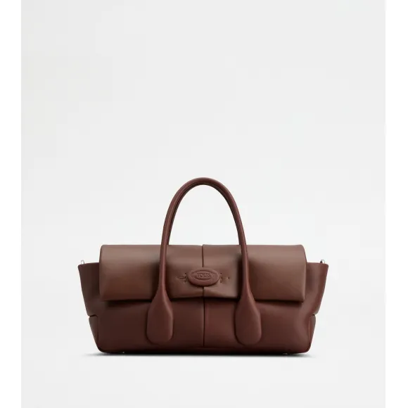 托德斯/Tod's Woman ブラウン トッズ Di バッグ リバース  レザー フラップ バッグ スモール XBWDBRI0200YATPZS202