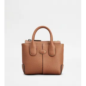 托德斯/Tod's Woman BROWN Tod's Di Bag in Leather Mini XBWDBSA0100WSSPZS410