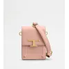 托德斯/Tod's 女人 粉色 T Timeless超小号皮革手袋 XBWTSIO0000RORL805