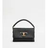 托德斯/Tod's Woman BLACK T Timeless Flap Bag in Reptile Micro XBWTSQC9000T7CPZB999