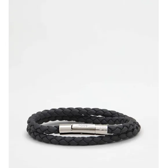 托德斯/Tod's Man 黑色 MyColors系列牛皮手鏈 XEMB1900200FLRPZB999