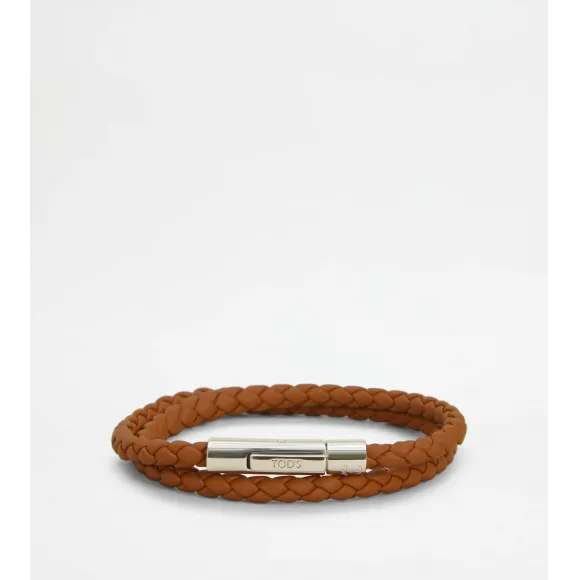 托德斯/Tod's Man 棕色 MyColors系列牛皮手鏈 XEMB1900200FLRPZC817