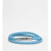 托德斯/Tod's Man LIGHT BLUE MyColors Bracelet in Leather XEMB1900200FLRPZT608