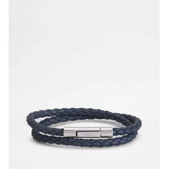 托德斯/Tod's Man 藍色 MyColors系列牛皮手鏈 XEMB1900200FLRPZU801