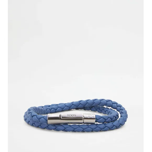 托德斯/Tod's Man BLUE MyColors Bracelet in Leather XEMB1900200FLRPZU821