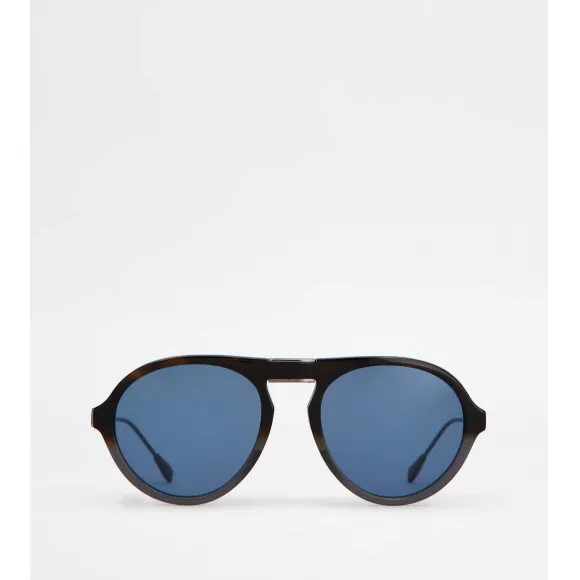 托德斯/Tod's Man 黑色 摺疊太陽眼鏡 XOM03095219AGJPZB403