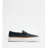 托德斯/Tod's 男人 蓝色 翻绒革简便运动休闲鞋 XXM12L0K9006RNU810