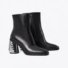 汤丽柏琦/Tory Burch 立体鞋跟及踝靴 142998-001