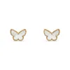 梵克雅宝/Van Cleef & Arpels Sweet Alhambra蝴蝶耳钉 - VCARN5JM00
