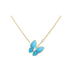 梵克雅宝/Van Cleef & Arpels Two Butterfly吊坠 VCARP7UP00