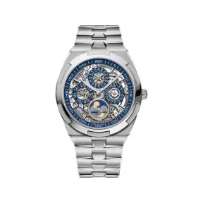 江诗丹顿/Vacheron Constantin OVERSEAS纵横四海系列 41.5 MM 18K白金 自动上链 男表 4300V-220G-B946 VMX43GC946