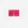 范思哲/Versace 女士粉色小号 Greca Goddess 蟒蛇皮包 1007220-1A05222-1PK3V
