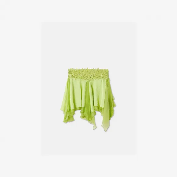 范思哲/Versace Women's 蕾丝迷你裙 1010026-1A06931-1Y870