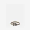 范思哲/Versace Men's Medusa编织皮革手链 1010481-1A00637-1KB9E