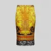 范思哲/Versace Barocco Femme印花桑蚕丝半身裙 A84586-A232054_A7048