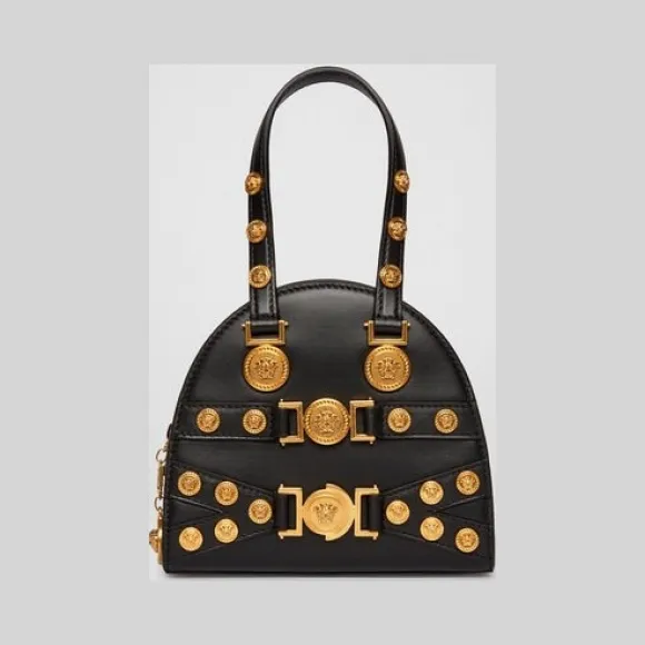 范思哲/Versace Tribute Medallion 小号手袋 DBFG309-DV1T_K41OT