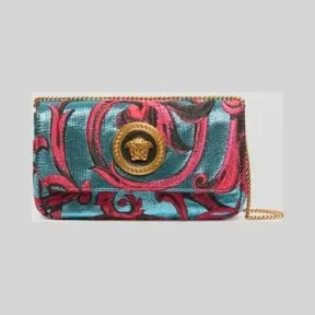 范思哲/Versace Barocco提花Icon晚宴包 DBFG966-D2TJBN_D732T