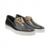范思哲/Versace Palazzo 系列套穿鞋 - 黑色+金色 休闲运动鞋 DSU5519-DVG3G_D41OH