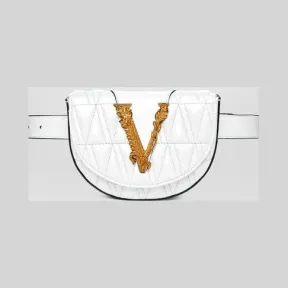 范思哲/Versace Virtus绗缝腰包 DV3G984-DNATR4_K01TP