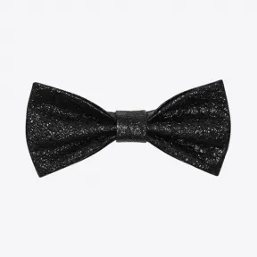 伊夫圣罗兰/Yves Saint laurent 黑色裂纹真皮蝶形领结  4038933Y5591000