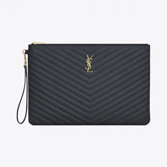 伊夫圣罗兰/Yves Saint laurent MONOGRAM 提花真皮公文包 440222CWU011251
