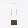 伊夫圣罗兰/Yves Saint laurent 女士 LOULOU Y型绗缝皮革玩具手袋 467072DV7071011