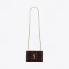 伊夫圣罗兰/Yves Saint laurent kate小号方格粗花呢手袋 469390FAAAA1077