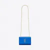 伊夫圣罗兰/Yves Saint laurent 女士 KATE小号金属光泽水蛇皮 469390LZA0J4307