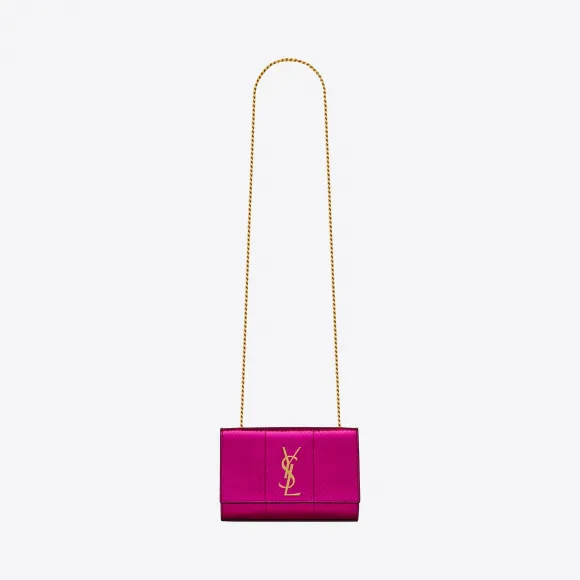 伊夫圣罗兰/Yves Saint laurent 女士 KATE小号金属光泽水蛇皮 469390LZA0J5508