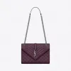 伊夫圣罗兰/Yves Saint laurent 女士 信封MIX MATELASSE粒纹Poudre压花皮革中号包 487206BOW925206