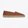 伊夫圣罗兰/Yves Saint laurent 在绒面革干邑的Espadrille 5096160AS009808