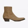 伊夫圣罗兰/Yves Saint laurent LUKAS绒面革靴子 530825BT3009870
