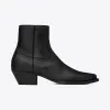 伊夫圣罗兰/Yves Saint laurent Lukas皮革靴子 530825CY5001000