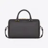 伊夫圣罗兰/Yves Saint laurent Duffle 迷你冷灰色真皮包  5334810U70W1112