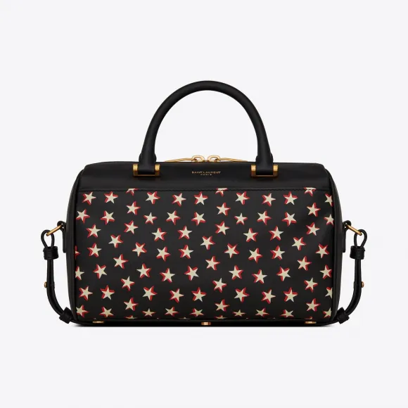 伊夫圣罗兰/Yves Saint laurent DUFFLE 迷你星形印花磨面皮包 5334810U73W1092