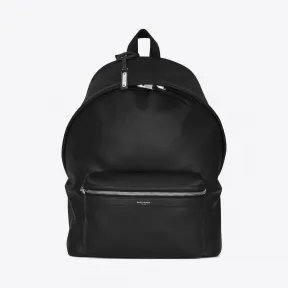 伊夫圣罗兰/Yves Saint laurent 黑色皮革经典city背包 5349670AY3F1000