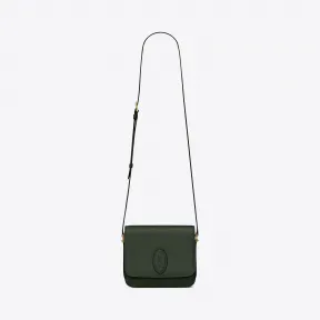伊夫圣罗兰/Yves Saint laurent LE 61 小号磨面皮马鞍包 56856902G2W3065