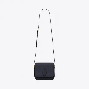 伊夫圣罗兰/Yves Saint laurent LE 61 小号磨面皮马鞍包 56856902G2W4182