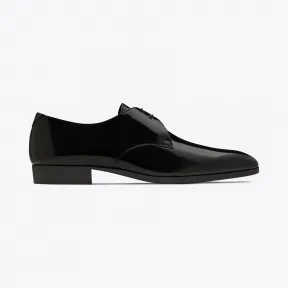 伊夫圣罗兰/Yves Saint laurent WYATT亮面皮革德比鞋