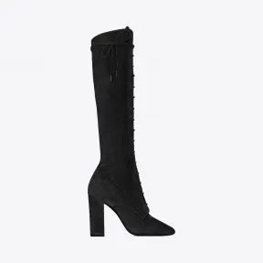 伊夫圣罗兰/Yves Saint laurent LAURA麂皮靴 6062930LI001000