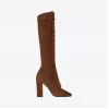 伊夫圣罗兰/Yves Saint laurent LAURA麂皮靴 6062930LI002330